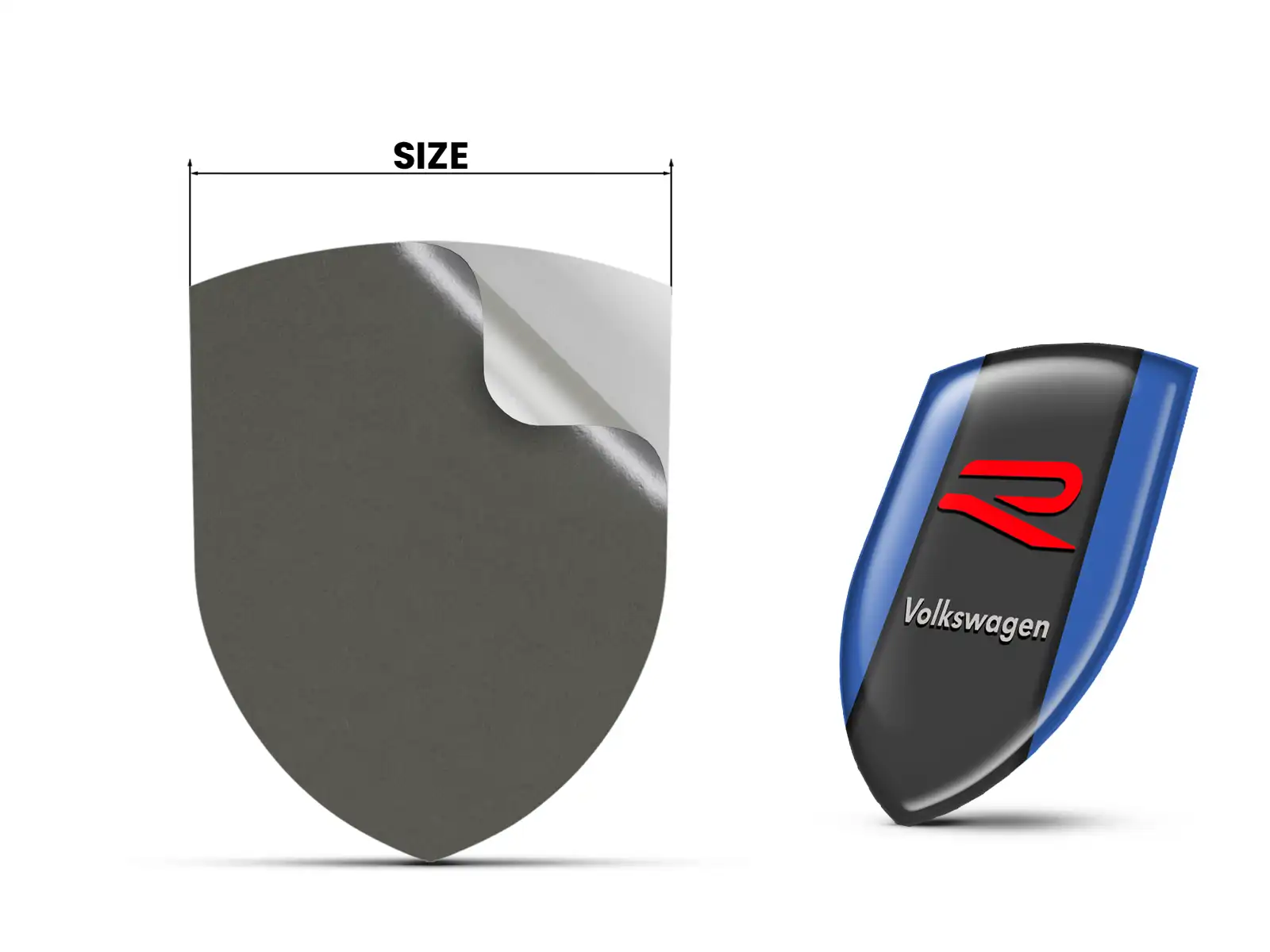 VW Adesivi Lunotto Furgoni Stile Edizione Lusso